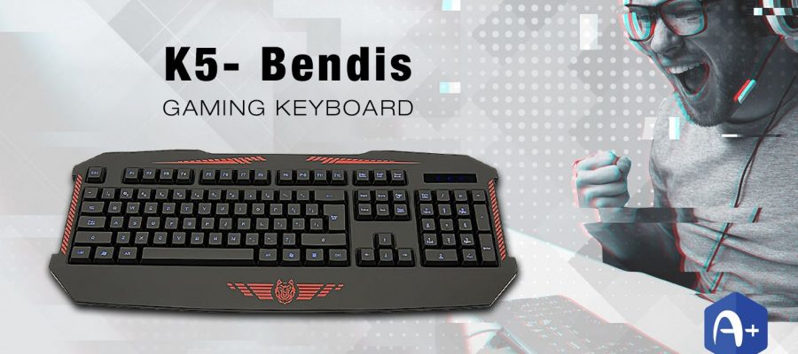 Tastatura A+ Gaming K5-Bendis ieftina si buna