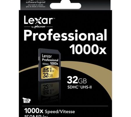 Card de memorie Lexar Professional SDHC 32GB 1000X UHS2, 150MB/s