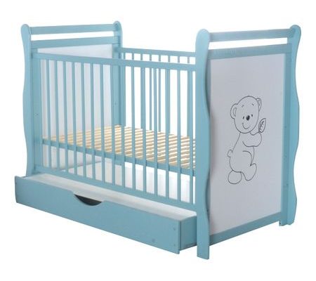 patut de lemn elegant BabyNeeds Jas Ursulet descriere recenzie forum si pareri